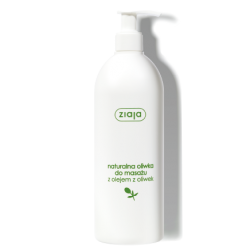 ZIAJA OLIWKOWA NATURALNA OLIWKA DO MASAŻU/DOZOWNIK 500ML